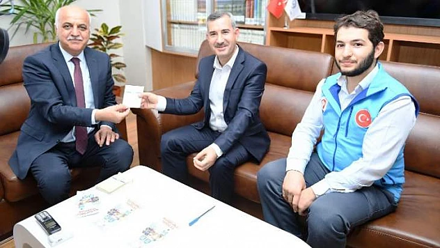 Başkan Çınar, İl Müftüsü Ümit Çimen'i Makamında Ziyaret Etti