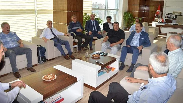 Keskin'den Ticaret Borsası Başkanı Özcan'a Ziyaret