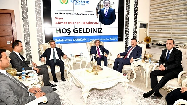 Kültür Ve Turizm Bakan Yardımcısı Demircan'dan Başkan Gürkan'a Ziyaret