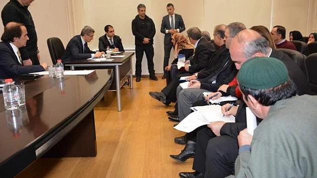 Vali Baruş, Halk Günü Toplantısında 2. Kez Vatandaşlarla Buluştu