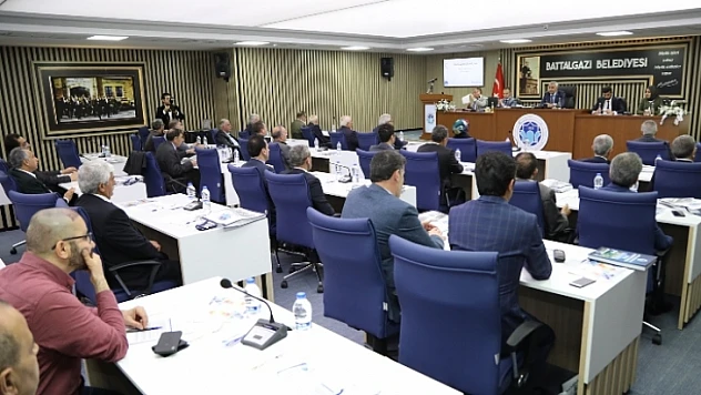 Battalgazi Belediye Meclisi, Başkan Güder Başkanlığında Toplandı