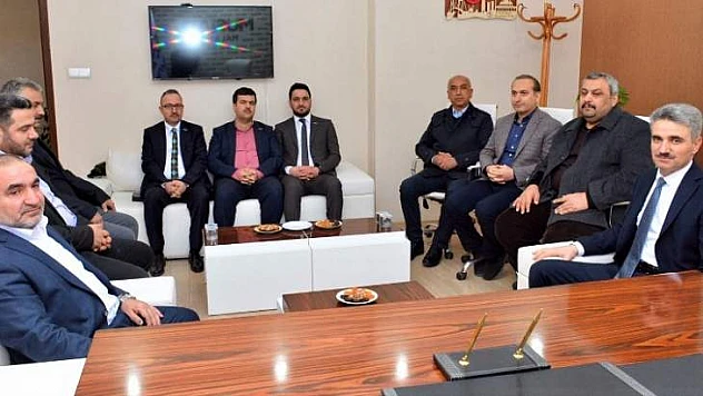 Vali Baruş Müsiad Yeni Yönetimini Ziyaret Etti