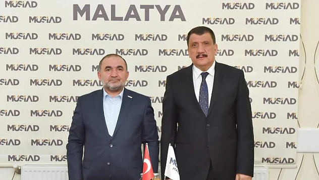 Başkan Gürkan'dan MÜSİAD Şube Başkanı Poyraz'a Hayırlı Olsun Ziyareti