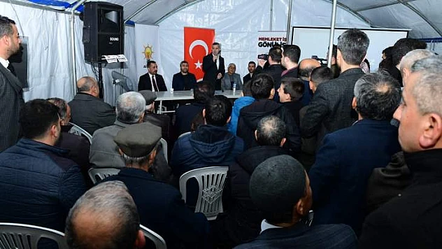 Mehmet Çınar: Hizmet İçin Buralardayız