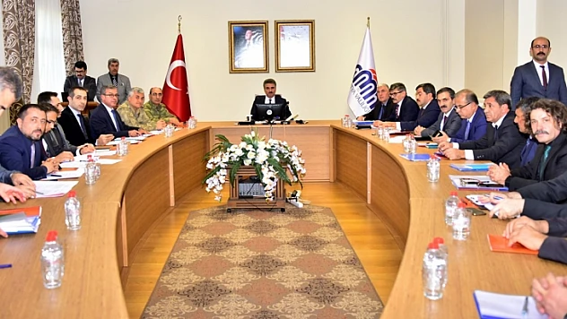 İl Afet ve Acil Durum Koordinasyon Kurulu Toplantısı Gerçekleştirildi