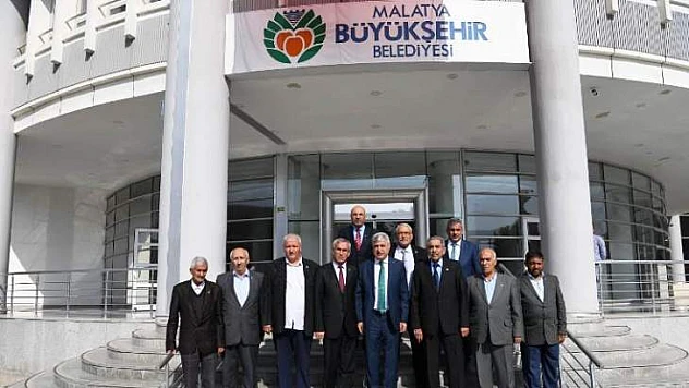 Muhtarlardan Başkan Polat'a Ziyaret