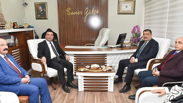 Başkan Gürkan, Gökçe'ye İadeyi Ziyarette Bulundu