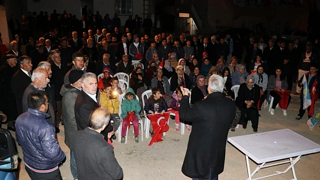 Ekinci, Mahalle Toplantılarında Projelerini Anlattı