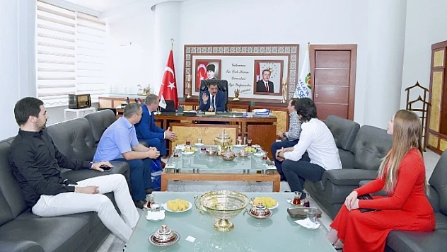 Başkan Gürkan, Belarus Heyetini Kabul Etti