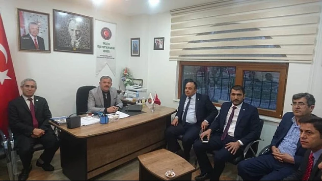 Altunkaya'dan Yeşilyurt Muhtarlar Derneğine Ziyaret