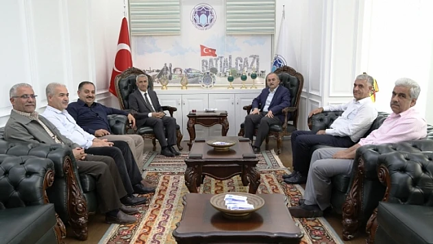 İlim Yayma Cemiyeti Başkanı Özkan, Başkan Güder İle İstişarede Bulundu