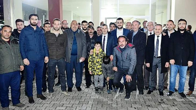 Başkan Çınar'a Tecde Mahallesinden Büyük Destek