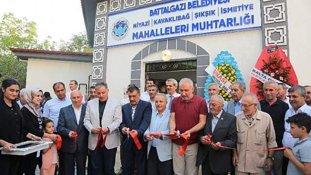 Dört Mahalleye Hizmet Verecek Muhtar Evi Açıldı