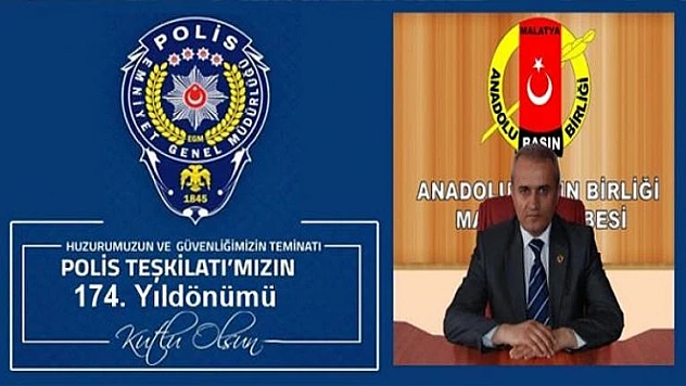 Başkan Dağ, Polisimiz Barışın, Huzurun ve Güvenin Teminatıdır