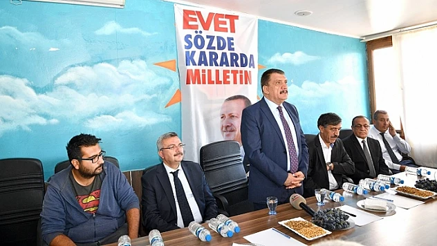 Başkan Gürkan, Arapgir'lilerle Buluştu