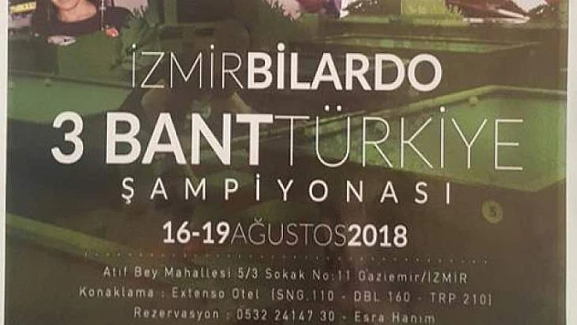 3 Bant Türkiye Şampiyonası İzmir'de Nefesleri Kesecek