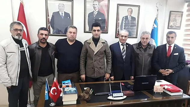 ABBD Malatya Şubesi'nden Ülkü Ocakları'na Ziyaret