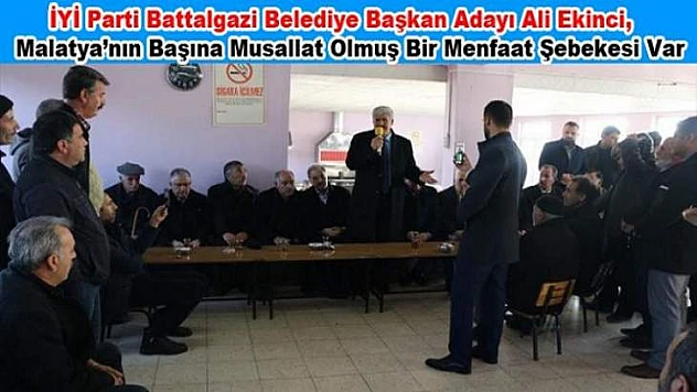 Malatya'nın Başına Musallat Olmuş Bir Menfaat Şebekesi Var