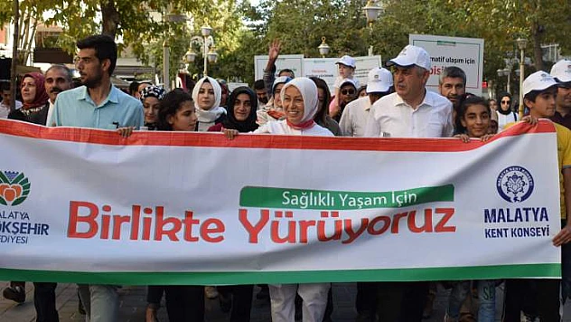 Sağlıklı Yaşam İçin Birlikte Yürüdüler
