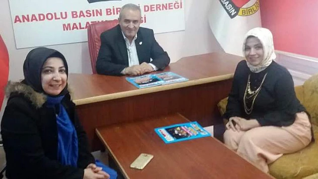 Nurcan Dinçer, Anadolu Basın Birliğini Ziyaret Etti