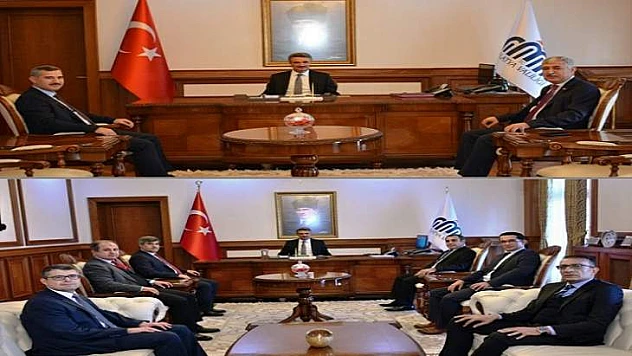 Vali Baruş'a Hayırlı Olsun Ziyaretleri