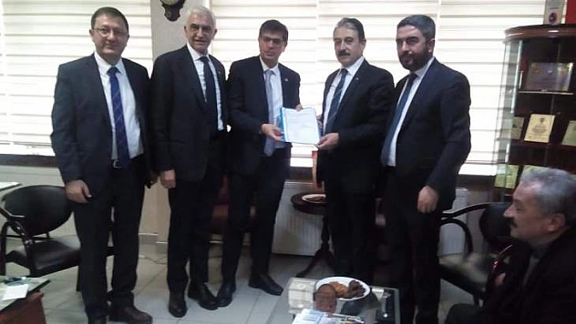 CHP Heyetinden MESOB'a Ziyaret