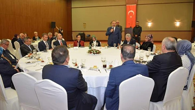 Vali Ali Kaban İçin Veda Yemeği Düzenlendi