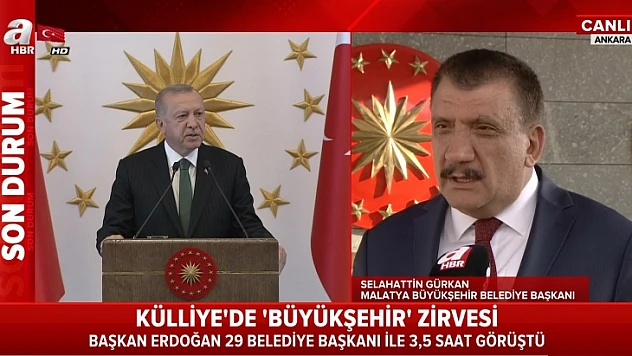 Başkan Gürkan, Cumhurbaşkanlığı Külliyesindeki 'Büyükşehir' Zirvesini Değerlendirdi