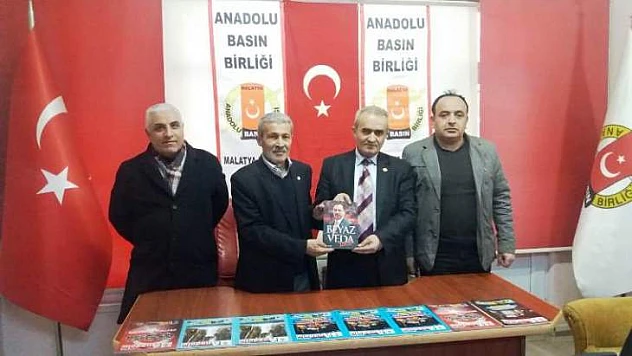 BBP Malatya İl Yönetiminden Anadolu Basın Birliği'ne Ziyaret