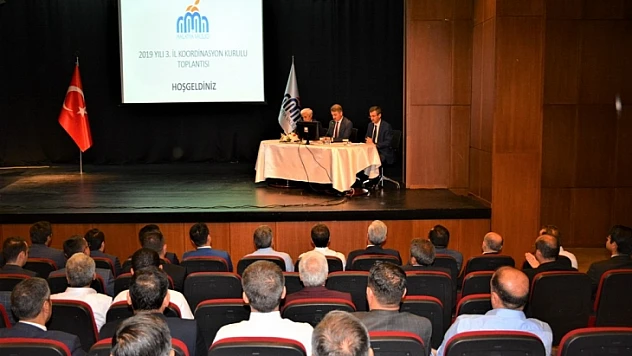 2019 Yılı 3. Dönem İl Koordinasyon Kurulu Toplantısı