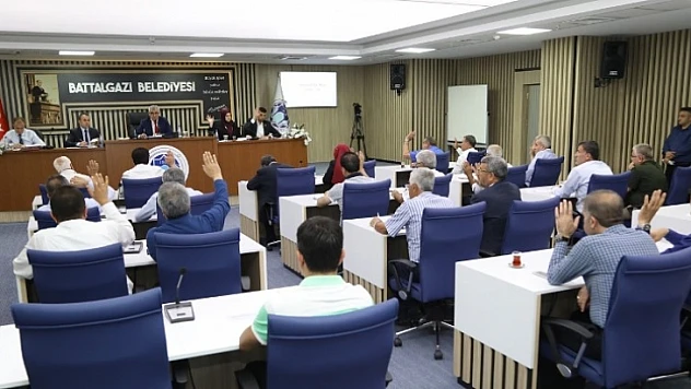 Battalgazi Belediye Meclisi, Temmuz Ayı Olağan Toplantısını Gerçekleştirdi