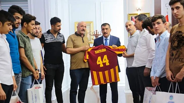 Malatyaspor Kulübünden Başkan Gürkan'a Ziyaret