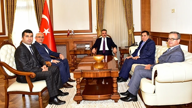 İZDES Heyetinden Vali Baruş'a Ziyaret