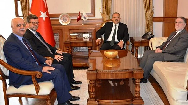 Diyanet İşleri Başkan Yardımcıları Vali Kaban'a Ziyaret