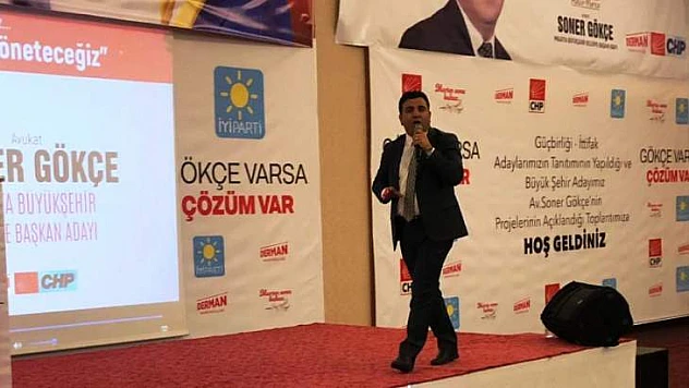 CHP Büyükşehir Adayı Gökçe, Proje Tanıtım Toplantısı Yaptı