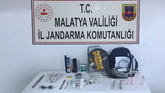Malatya'da Kaçak Kazı Operasyonu