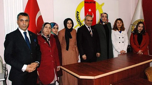 Milli Beka Harekatı Kadın Kolları'ndan Anadolu Basın Birliğine Ziyaret