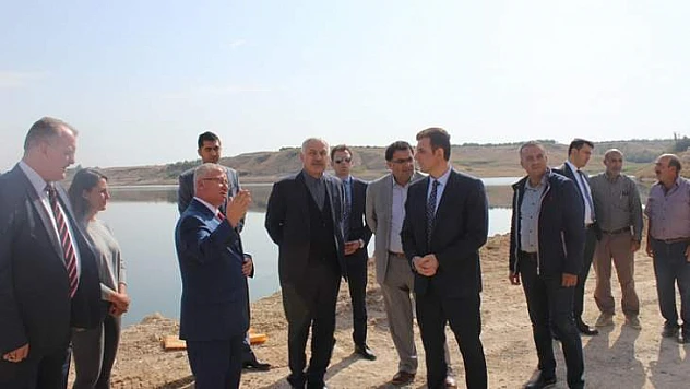 DSİ Genel Müdürü Mevlüt Aydın Malatya'da İncelemelerde Bulundu