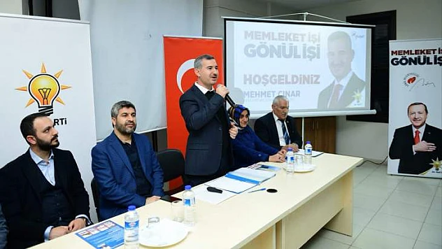 Çınar, Ortak Paydamız Malatya'yı Her Alanda İyi Noktalara Taşıyacağız