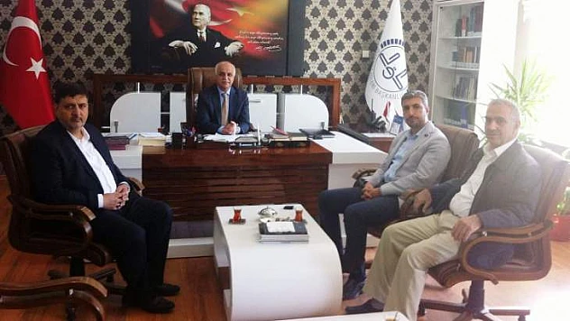 Saadet Partisi İl Yönetimden Müftü Çimene Ziyaret