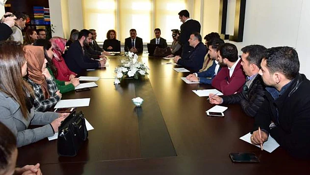 Başkan Gürkan, Mimarlarla Biraraya Geldi