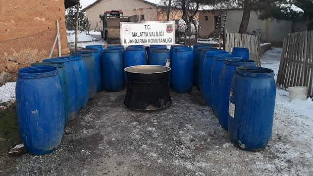 Malatya'da Sahte İçki Operasyonu