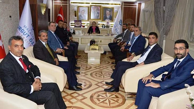 Milli Beka Hareketi Rektör Aysun Bay Karabulut'u Ziyaret Etti