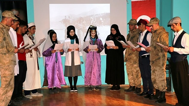 Hekimhan'da İstiklal Marşı'nın kabulünün 98. Yıl Dönümü Etkinliği