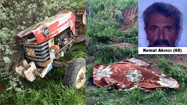 Devrilen Traktörün Altında Kalan Sürücü Öldü