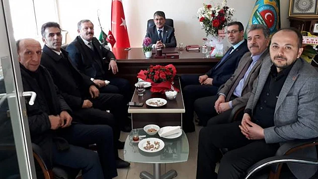 Başkan Şahbaz'dan Doğan Solmaz'a Hayırlı Olsun Ziyareti