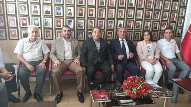 MHP'den Şehit Ve Gazi Derneklerine Ziyaret