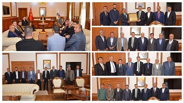 Vali Aydın Baruş'a Hayırlı Olsun Ziyaretleri Devam Ediyor