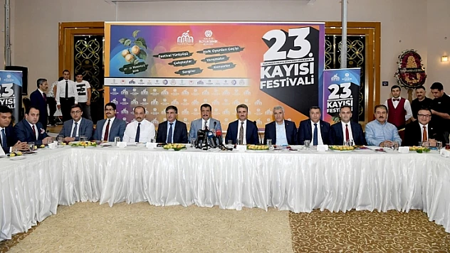 Kayısı Festivali İçin İstişare Toplantısı Gerçekleştirildi