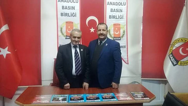 Hasan Yılmaz'dan Anadolu Basın Birliğine Ziyaret